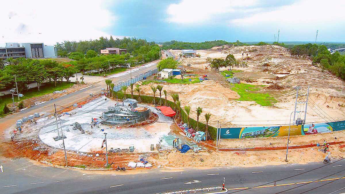 Tiến độ thi c&ocirc;ng ng&agrave;y 15/07/2020
