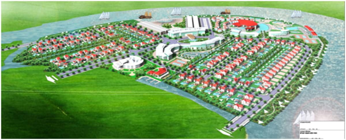 Phối cảnh khu biệt thự sinh thái vườn Củ Chi Tiến Lộc Phối cảnh khu biệt thự sinh thái vườn Củ Chi Tiến Lộc