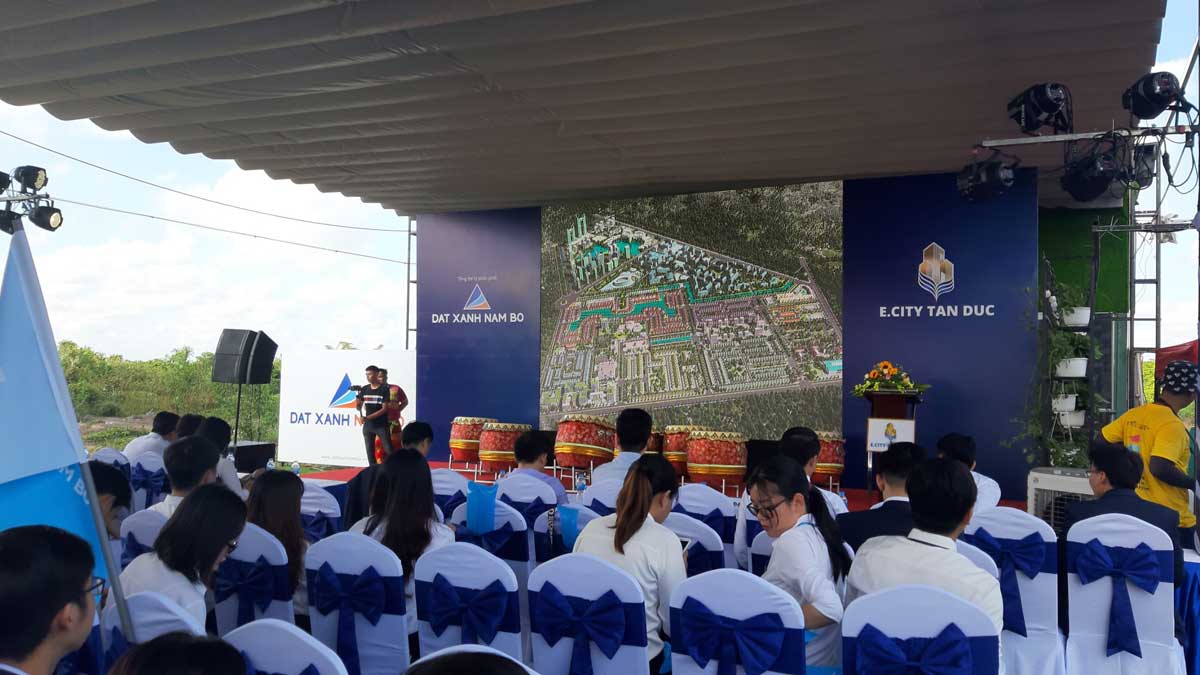 le kickoff du an ecity tan duc long an - E.CITY T&Acirc;N ĐỨC LONG AN