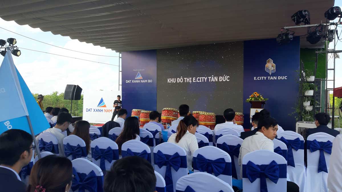 le kickoff du an khu do thi ecity tan duc - E.CITY T&Acirc;N ĐỨC LONG AN