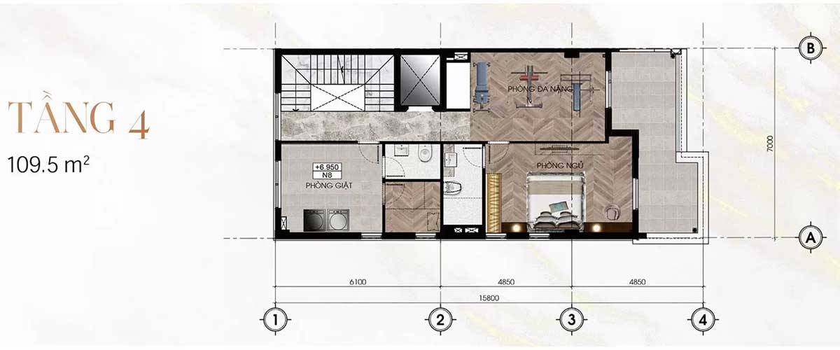 mat bang tang 4 Sunlake Shop Villas - SUNLAKE SHOP VILLAS