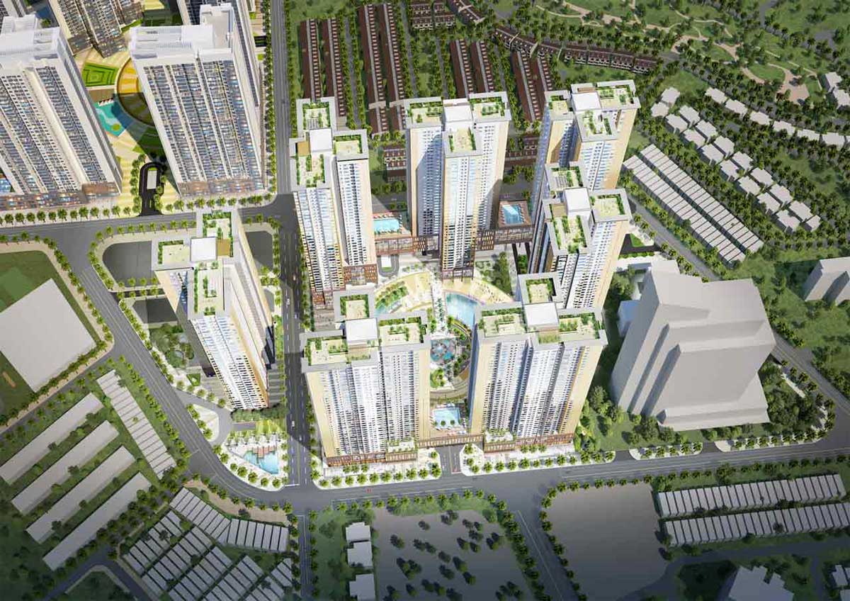Mặt bằng Tổng thể Dự án căn hộ Opal Central Park Bình Dương Mặt bằng Tổng thể Dự án căn hộ Opal Central Park Bình Dương