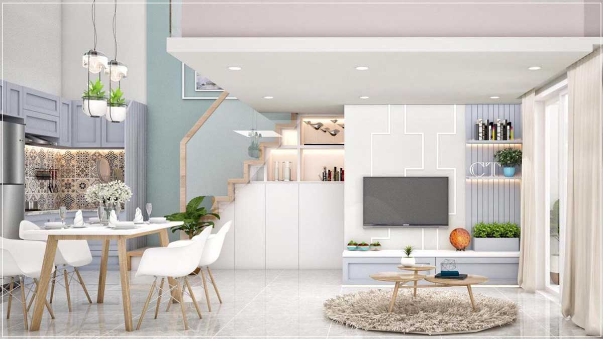 KHU NHÀ Ở DỊCH VỤ PHÚ THUẬN QUẬN 7 phòng khách căn hộ mini phú thuận quận 7 - KHU NHÀ Ở DỊCH VỤ PHÚ THUẬN QUẬN 7
