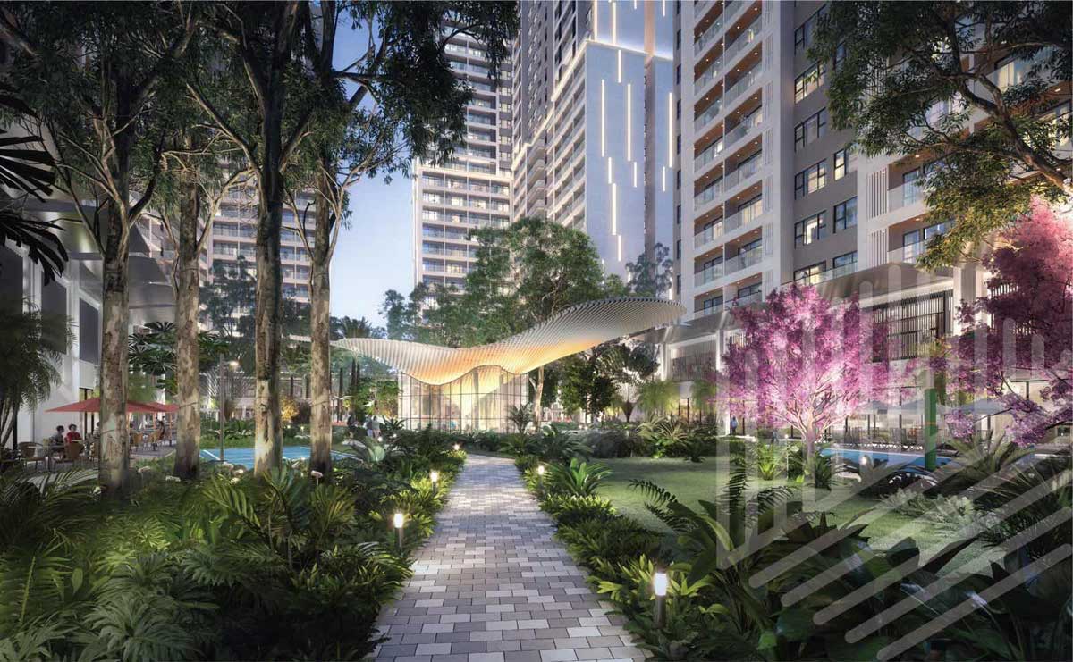 Tiện ích đường dạo bộ Dự án Căn hộ Anderson Park Bình Dương Tiện ích đường dạo bộ Dự án Căn hộ Anderson Park Bình Dương