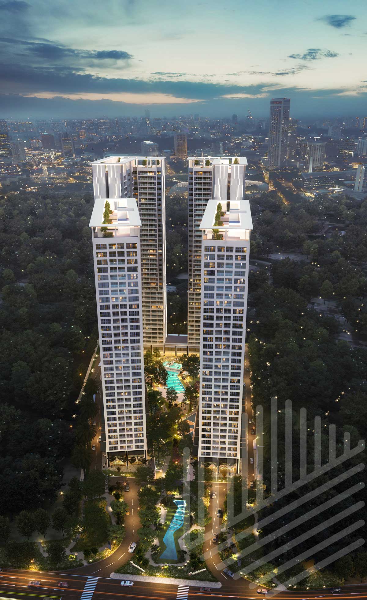 Phối cảnh Dự án Anderson Park Bình Dương Phối cảnh Dự án Anderson Park Bình Dương
