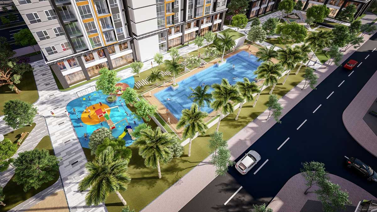 Hồ Bơi Dự án Căn hộ City Gate 5 Bình Chánh Hồ Bơi Dự án Căn hộ City Gate 5 Bình Chánh