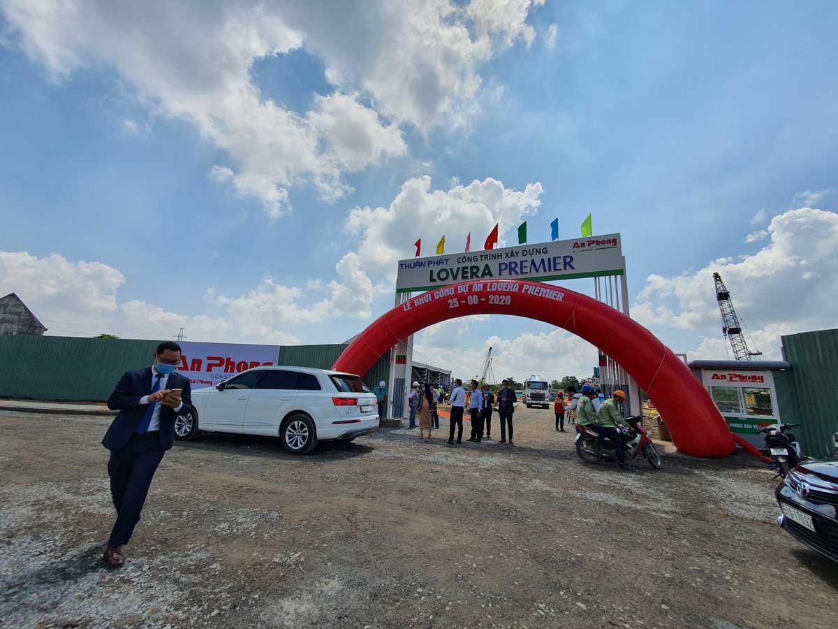 LOVERA PREMIER khoi cong du an nha pho lovera premier binh chanh - LOVERA PREMIER