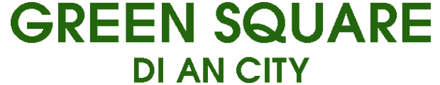 GREEN SQUARE GARDEN logo green square di an city - GREEN SQUARE GARDEN