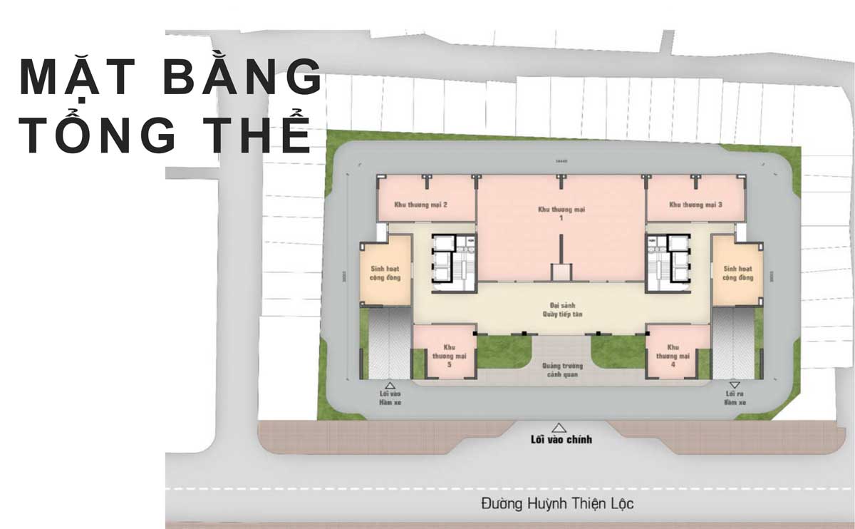 Mặt bằng tổng thể Dự án Căn hộ Chung cư Tiến Thành Tân Phú Mặt bằng tổng thể Dự án Căn hộ Chung cư Tiến Thành Tân Phú