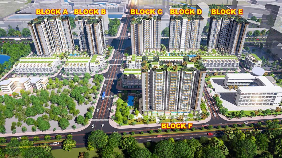 Mặt bằng Dự án Căn hộ City Gate 5 Bình Chánh Mặt bằng Dự án Căn hộ City Gate 5 Bình Chánh