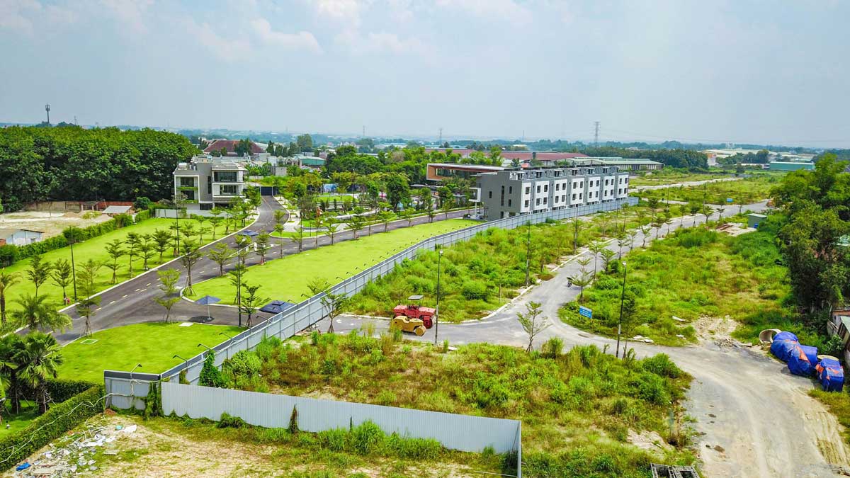 flycam toan canh du an nha pho the standard central park - The Standard&nbsp;Central Park