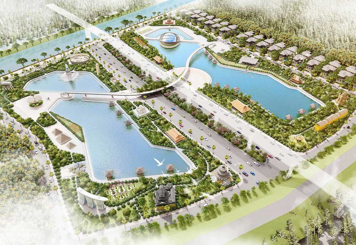 Hồ điều h&ograve;a tại Dự &aacute;n Vinh Heritage Nghệ An