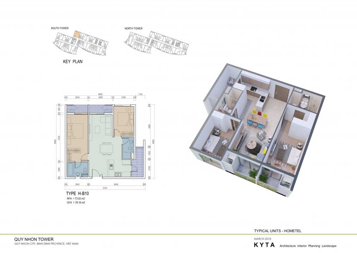 I-TOWER QUY NHƠN thiet ke can ho HB10 i tower quy nhon - I-TOWER QUY NHƠN