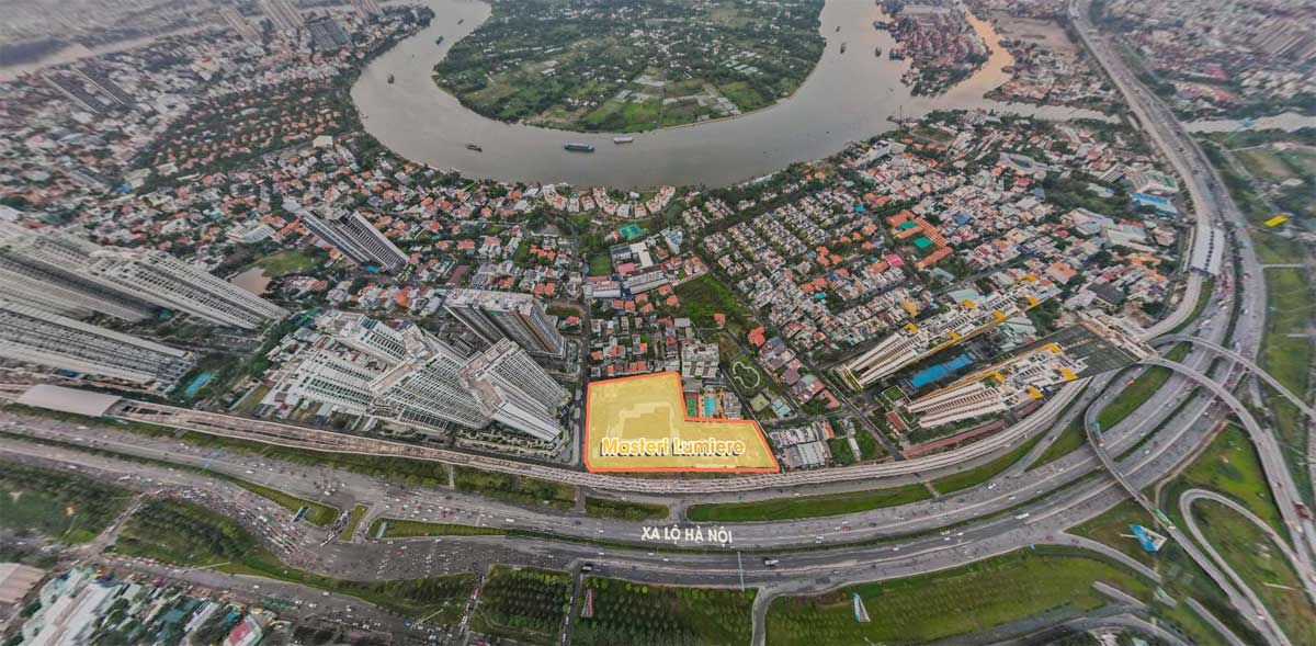 Vị trí Dự án Căn hộ Masterise Lumière Riverside trên Google Maps Vị trí Dự án Căn hộ Masterise Lumière Riverside trên Google Maps