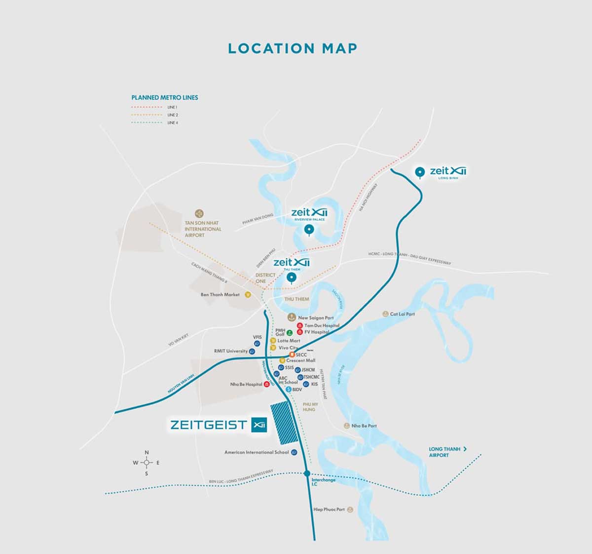 Vị trí Căn hộ Zeit Xii River County Nhà Bè Vị trí Căn hộ Zeit Xii River County Nhà Bè