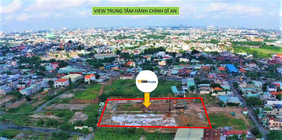 Bcons Plaza bcons plaza view trung tam hanh chinh di an binh duong - Bcons Plaza