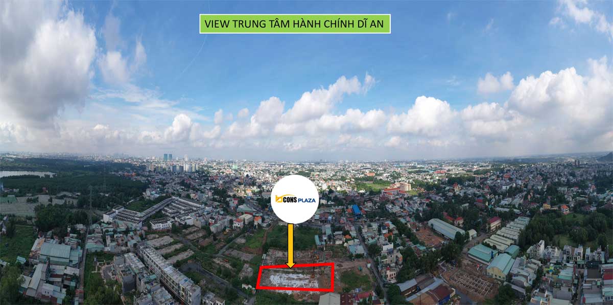 Bcons Plaza bcons plaza view trung tam hanh chinh di an - Bcons Plaza