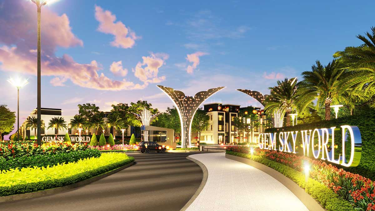 cong du an gem sky world 2020 - GEM SKY WORLD LONG TH&Agrave;NH ĐỒNG NAI