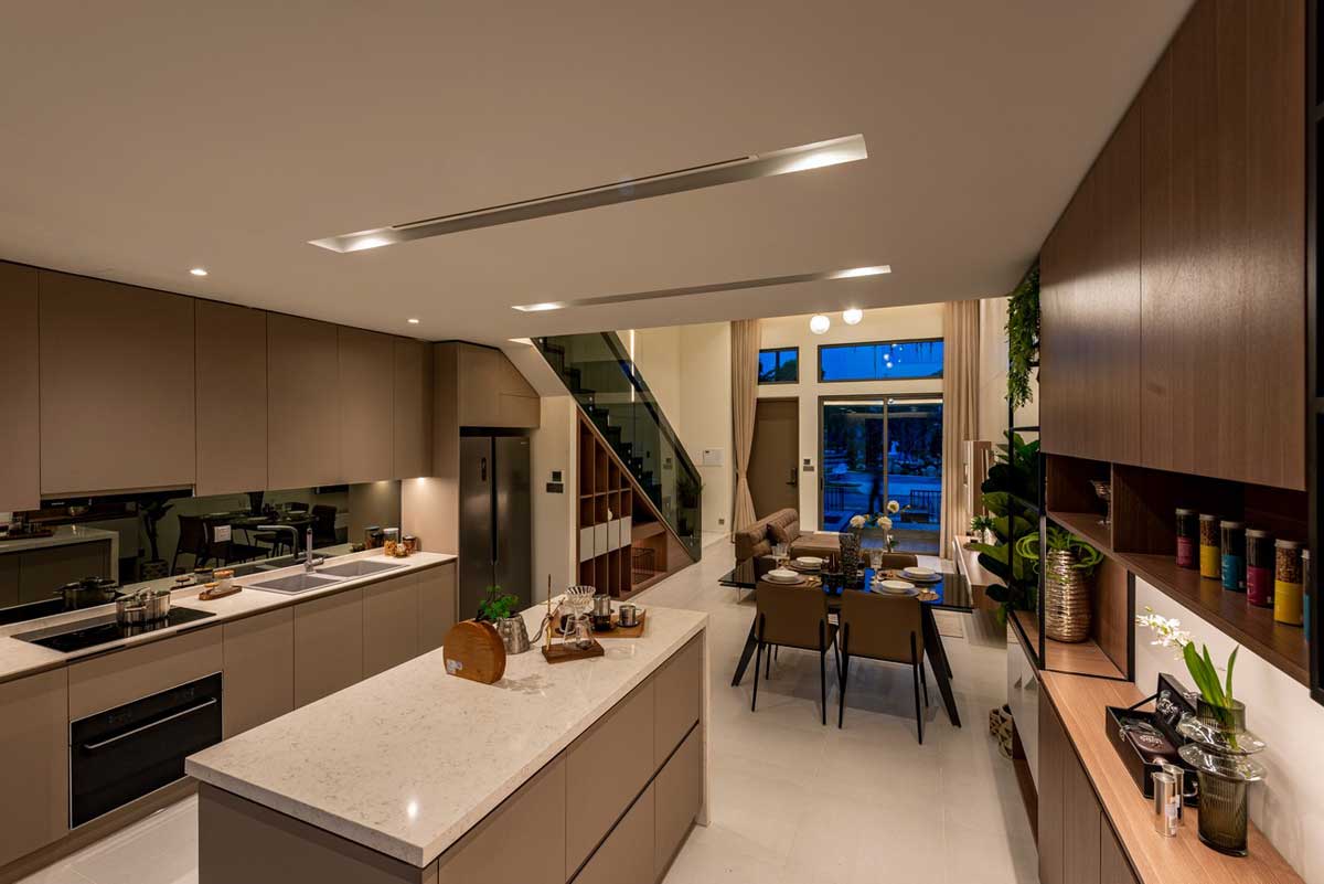 khu bep va ban an nha pho the standard binh duong - The Standard&nbsp;Central Park