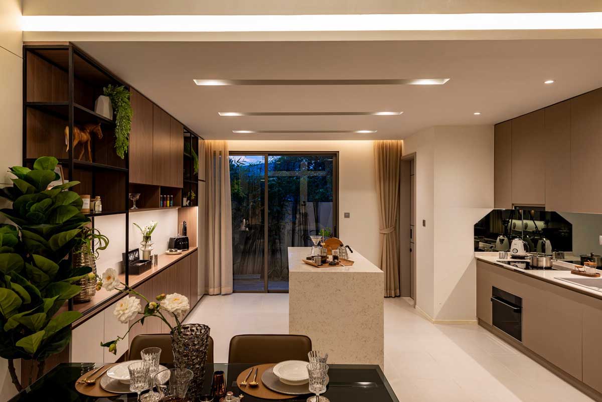 khu vuc bep nha pho the standard binh duong - The Standard&nbsp;Central Park