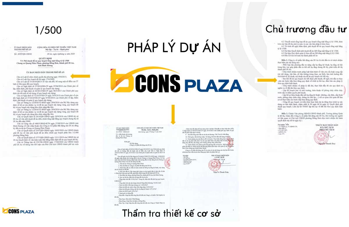 Hồ sơ Pháp lý Dự án Căn hộ Bcons Plaza Dĩ An Bình Dương Hồ sơ Pháp lý Dự án Căn hộ Bcons Plaza Dĩ An Bình Dương