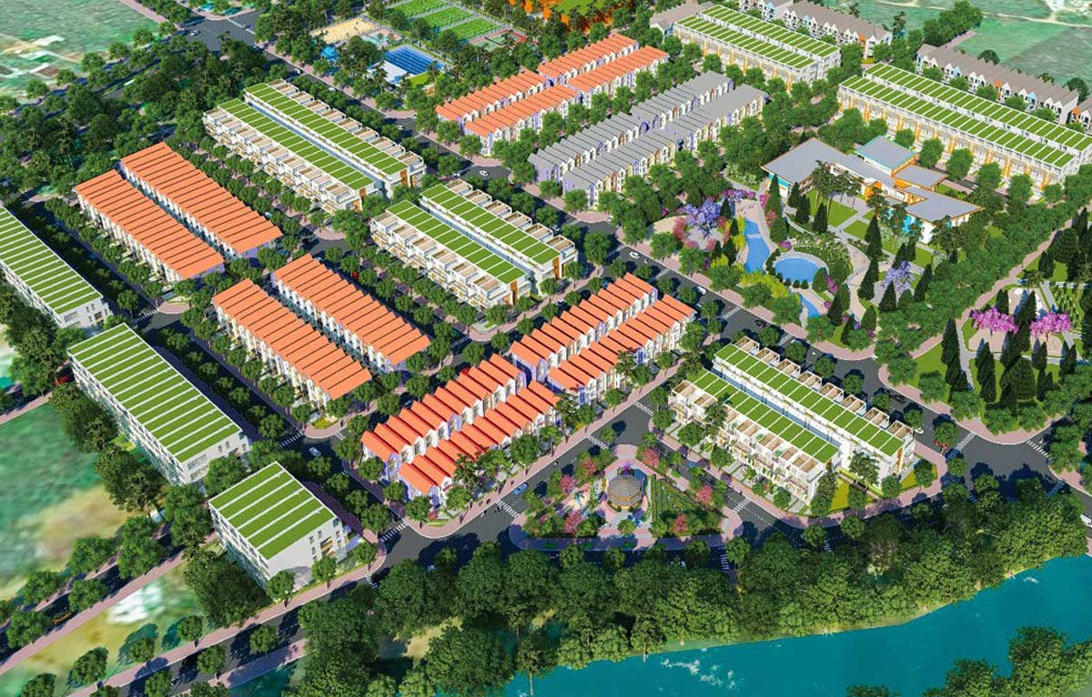 Phối cảnh Dự &aacute;n Bảo Lộc Golden City