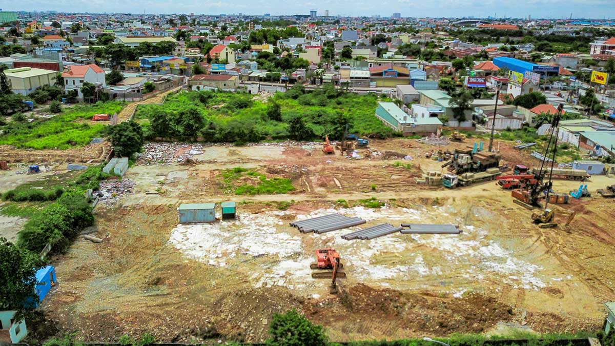Bcons Plaza tien do thi cong du an bcons plaza binh duong - Bcons Plaza