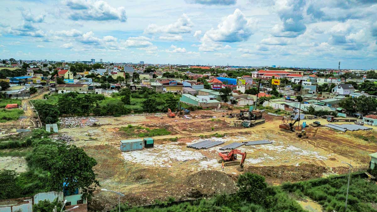 Bcons Plaza tien do thi cong du an bcons plaza thong nhat binh duong - Bcons Plaza