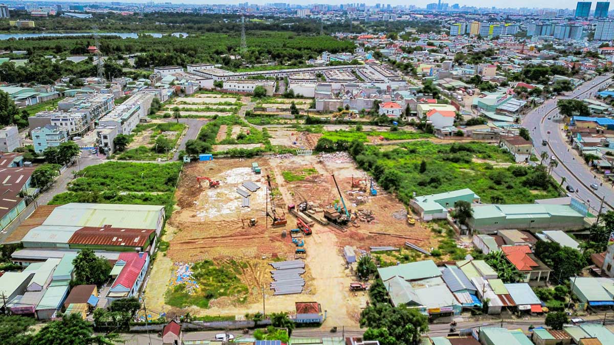 Bcons Plaza tien do thi cong du an can ho bcons plaza binh duong - Bcons Plaza