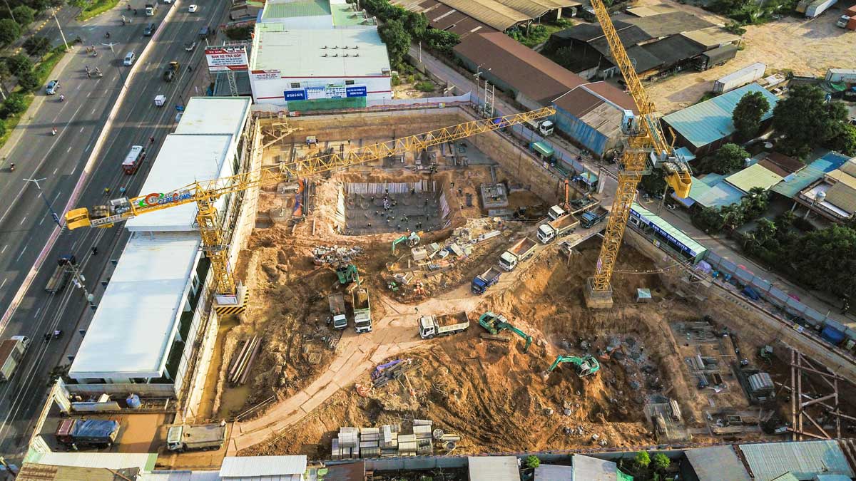 Cập nhật tiến độ thi c&ocirc;ng Dự &aacute;n Căn hộ The Emerald Golf View Th&aacute;ng 11 năm 2020