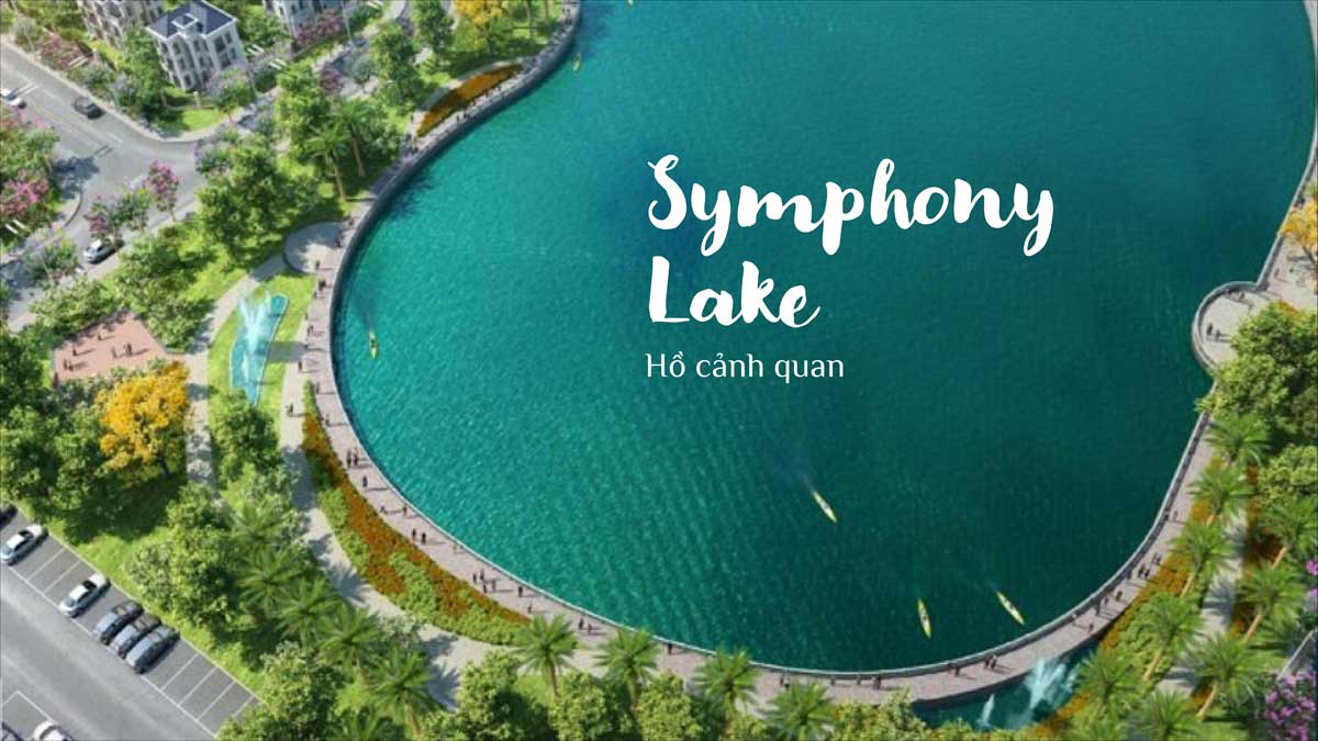 KOSY CITY BEAT THÁI NGUYÊN Ho canh quan Symphony Lake 5.000 m² - KOSY CITY BEAT THÁI NGUYÊN