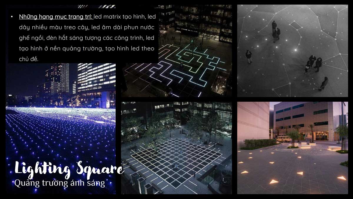 Quang truong anh sang Ligh square - KOSY CITY BEAT TH&Aacute;I NGUY&Ecirc;N