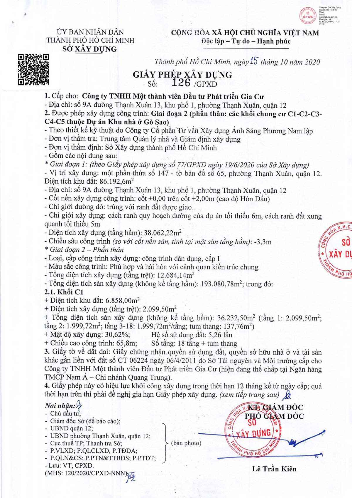 GPXD Phần Th&acirc;n