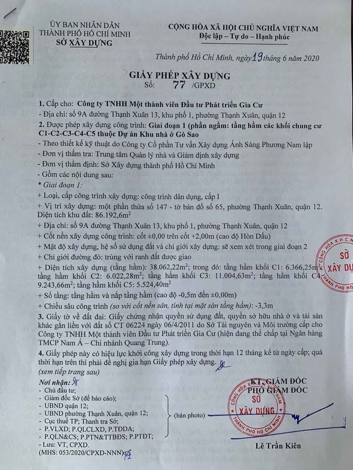 GPXD Phần Ngầm