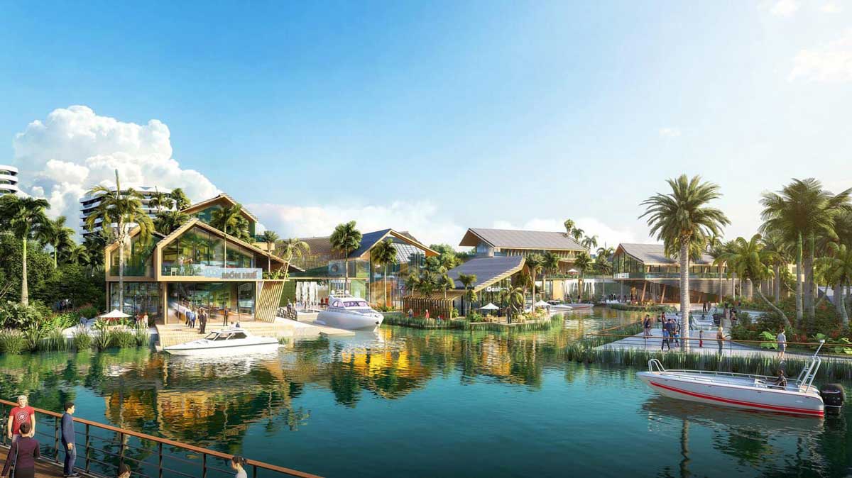 Bến Du Thuyền Dự &aacute;n DIC Wisteria City Long T&acirc;n