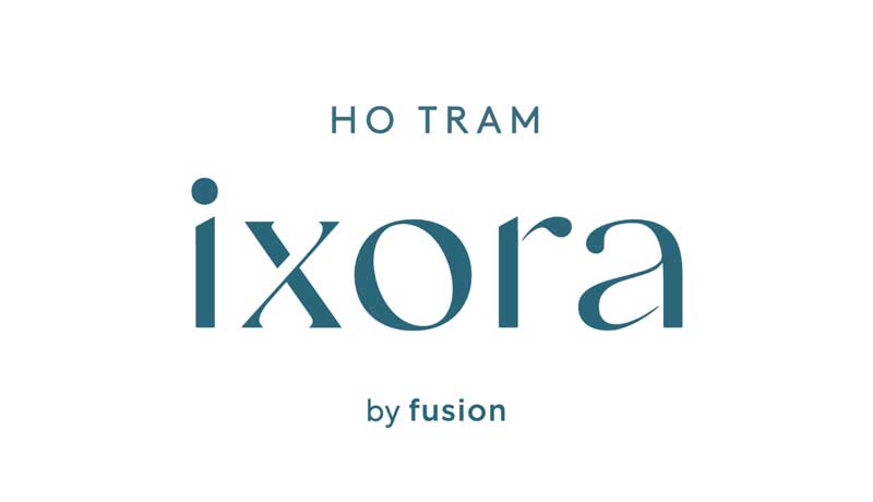 Logo Ixora Ho Tram by Fusion - IXORA HỒ TR&Agrave;M