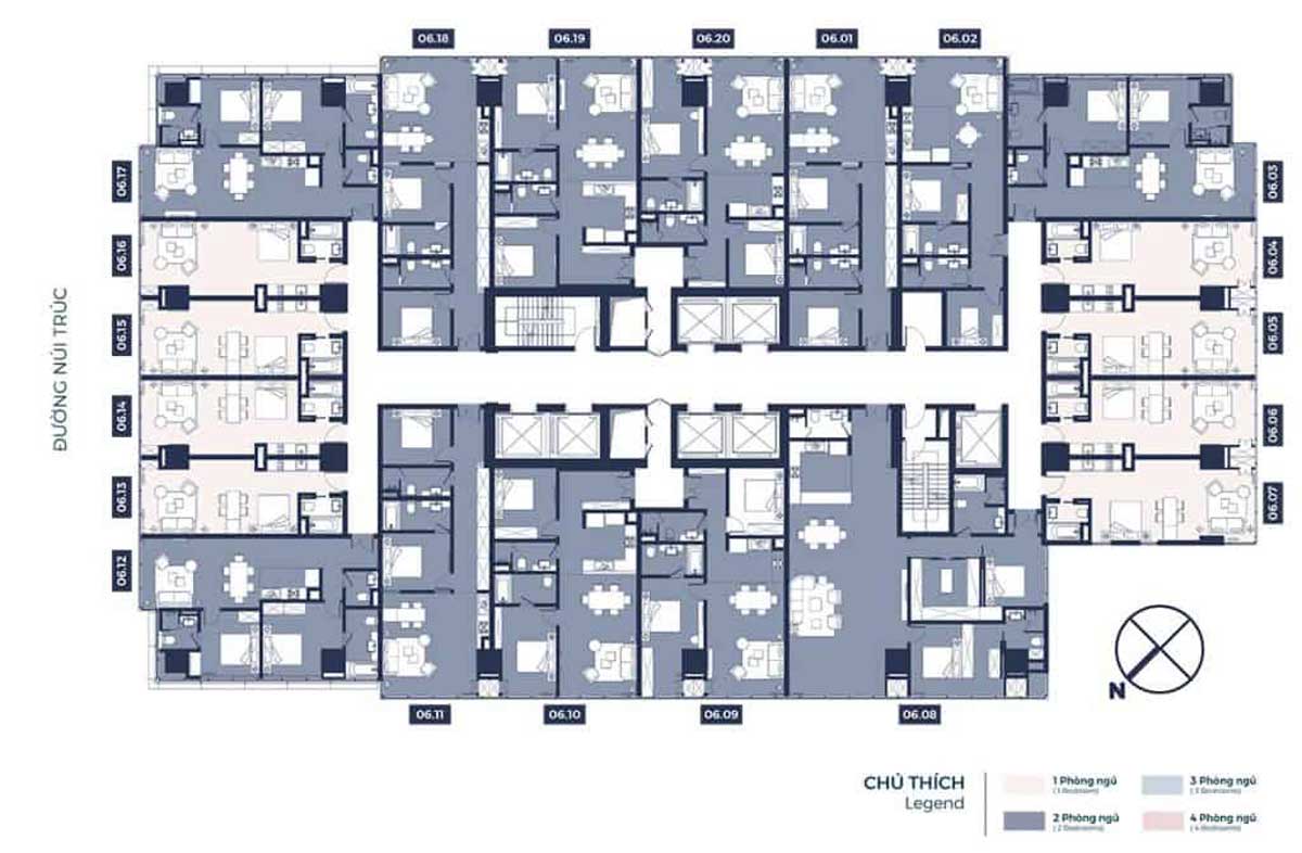 Mặt bằng Dự án Lancaster Luminaire Mặt bằng Dự án Lancaster Luminaire