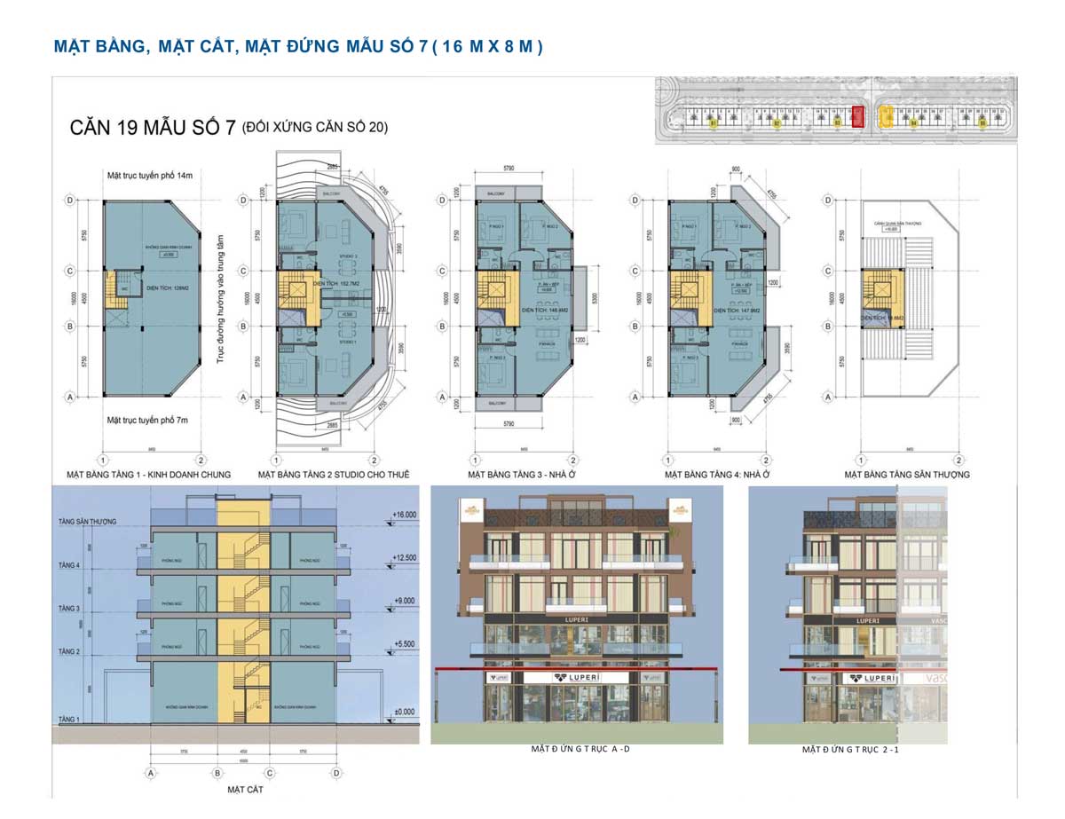 Thiet ke can 19 Shophouse Selavia Phu Quoc - SELAVIA PH&Uacute; QUỐC