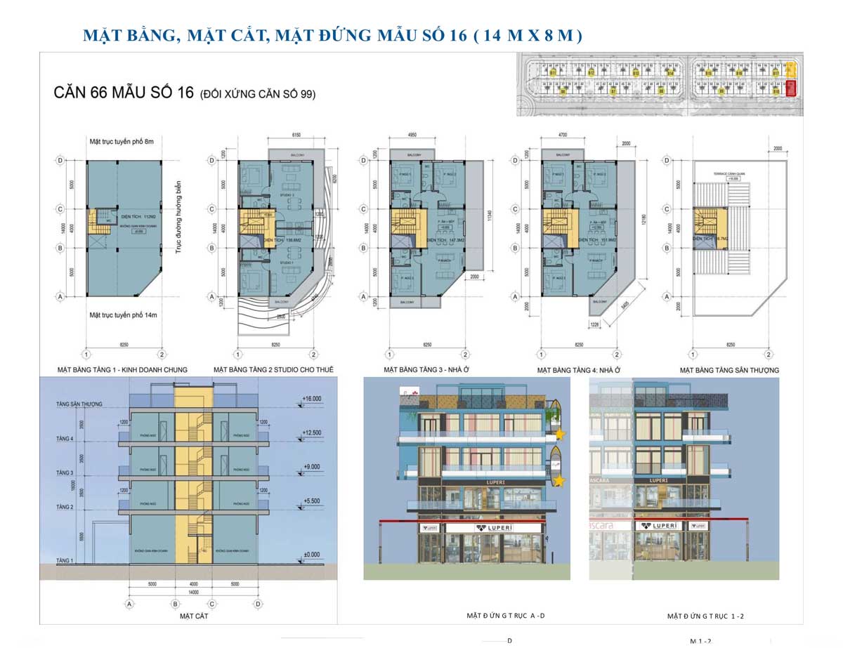 Thiet ke can 66 Shophouse Selavia Phu Quoc - SELAVIA PH&Uacute; QUỐC