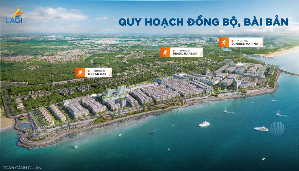 Mặt bằng Tổng thể Dự án Lagi New City Bình Thuận Mặt bằng Tổng thể Dự án Lagi New City Bình Thuận