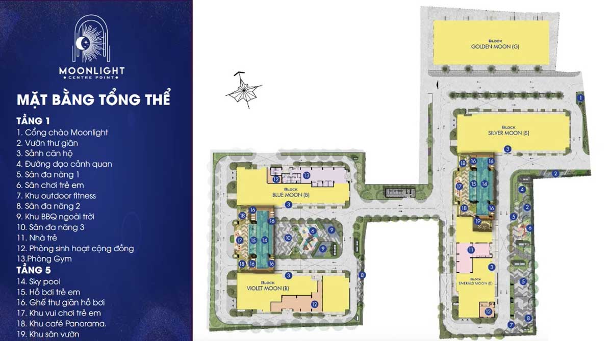 Mặt bằng Tổng thể Dự án Moonlight Centre Point Bình Tân Mặt bằng Tổng thể Dự án Moonlight Centre Point Bình Tân
