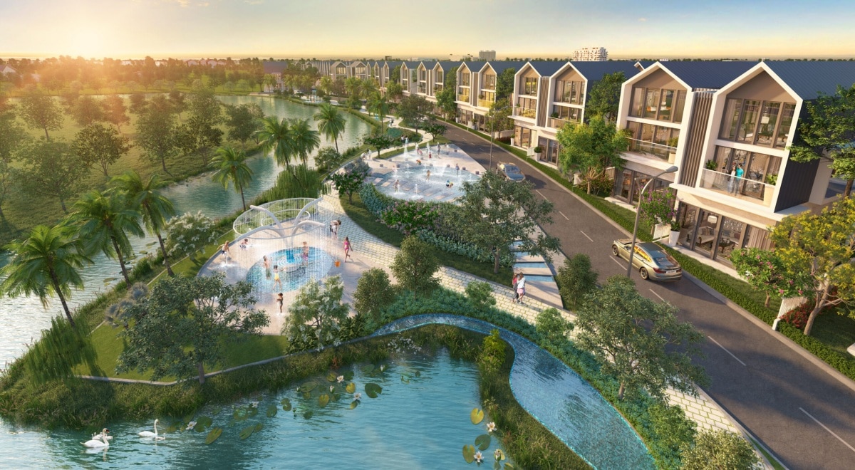 C&ocirc;ng vi&ecirc;n Thuỷ tại khu đ&ocirc; thị The Fusion