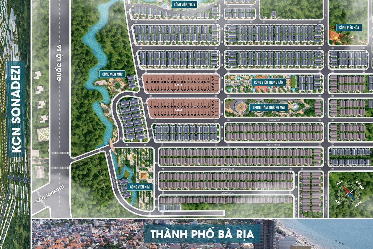 Mặt bằng ph&acirc;n l&ocirc; The Fusion