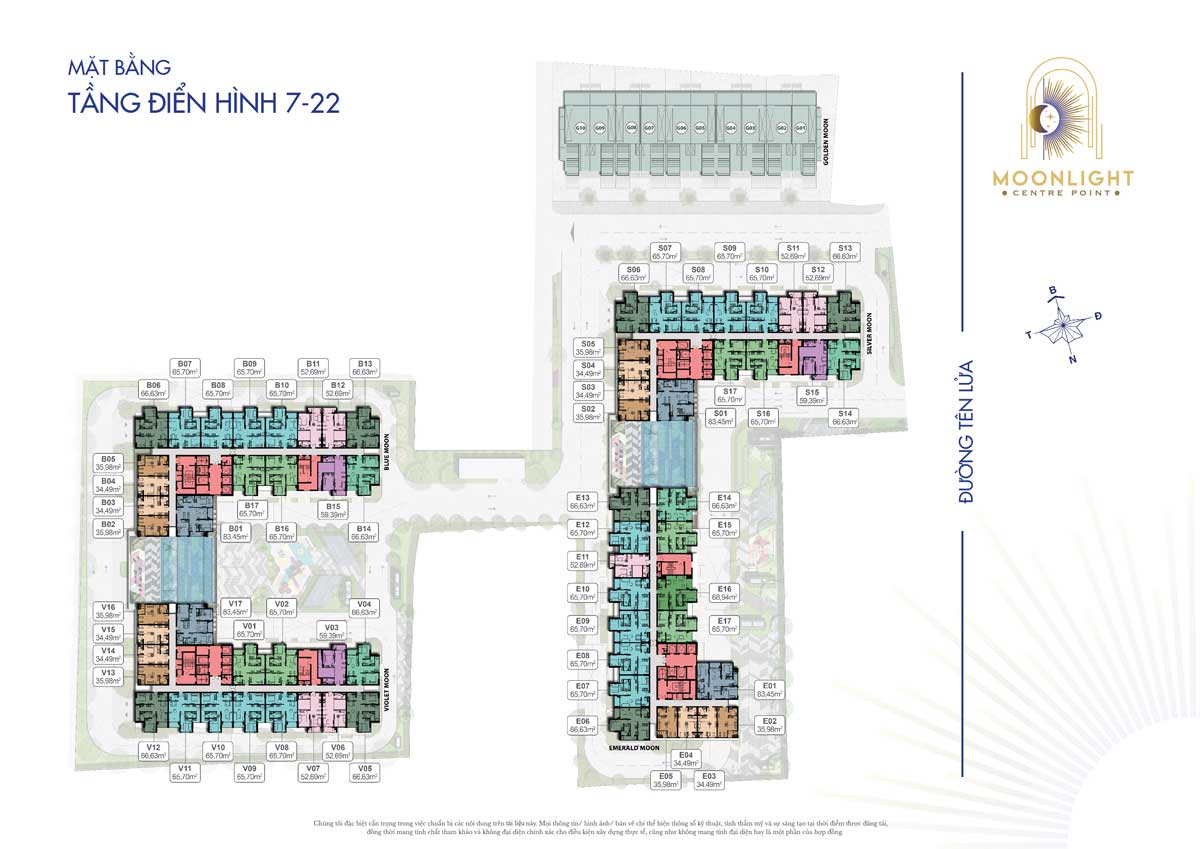 Tầng 7 – 22 Tầng 7 – 22