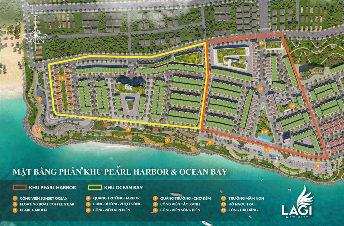 Mặt bằng Tổng thể Dự án Lagi New City Mặt bằng Tổng thể Dự án Lagi New City