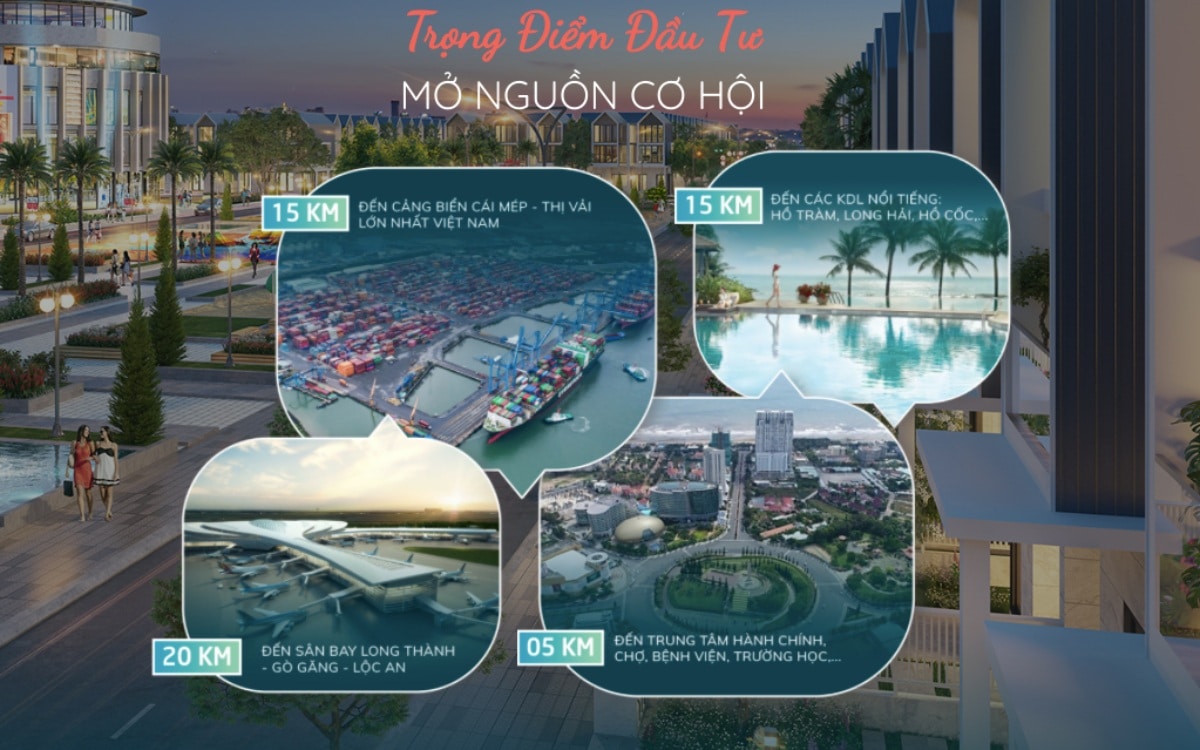Vị tr&iacute; v&agrave;ng toạ lạc của Đ&ocirc; thị The Fusion 