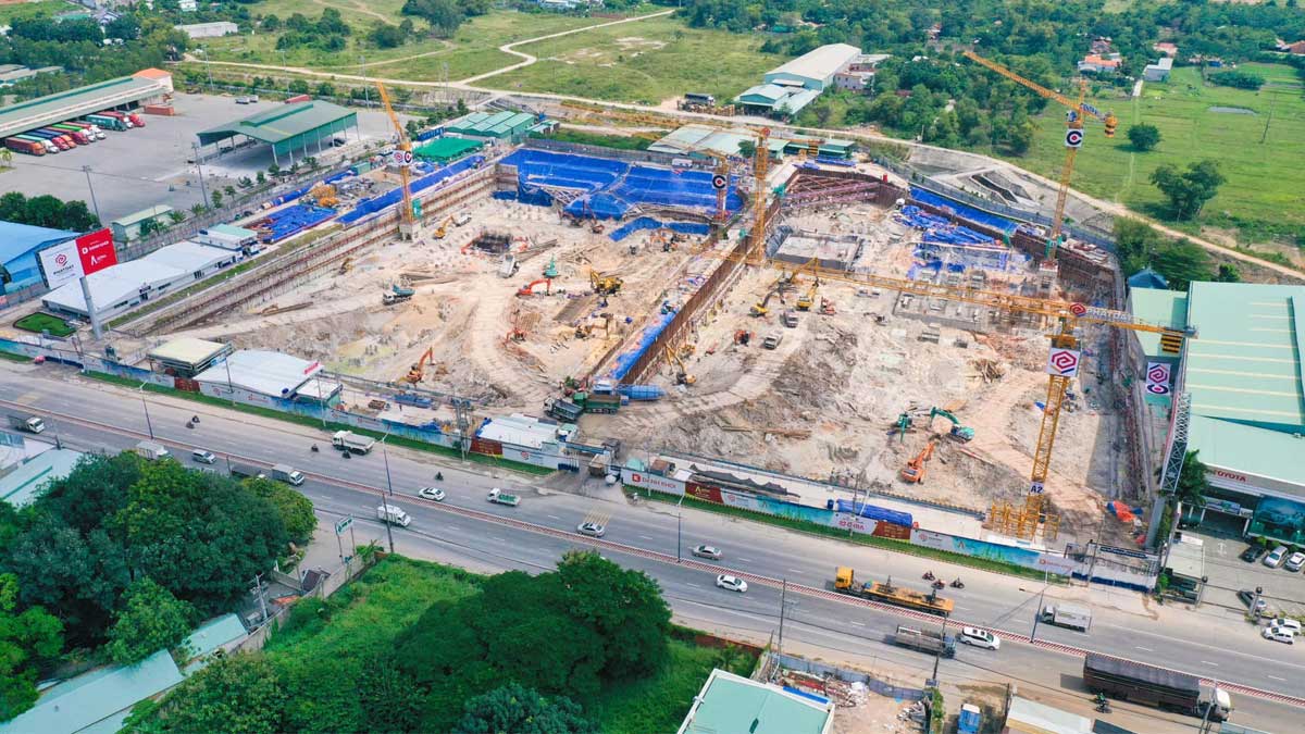 cap nhat tien do thi cong du an can ho astral city thang 12 nam 2021 - Astral City