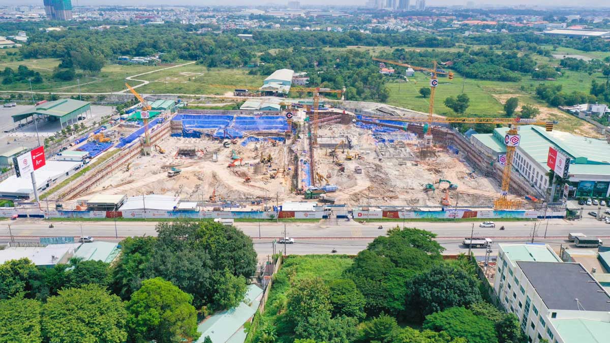 cap nhat tien do thi cong du an can ho astral city thuan an thang 12 nam 2021 - Astral City