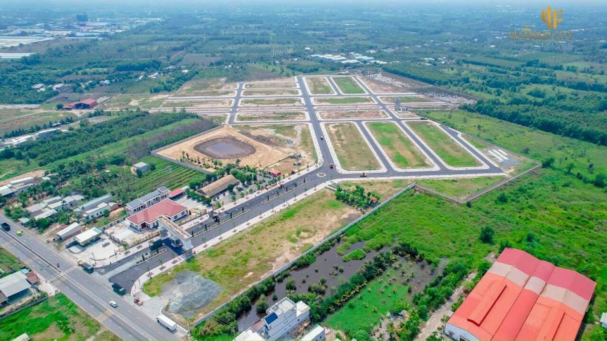Tien do thi cong Khu Dan Cu Quoc Linh Diamond City 2022 - Khu D&acirc;n Cư Quốc Linh