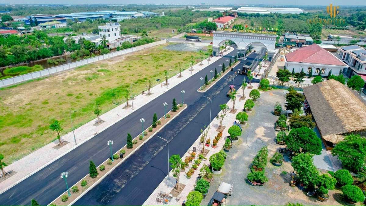 Tien do thi cong Khu Dan Cu Quoc Linh Diamond City moi nhat 2022 - Khu D&acirc;n Cư Quốc Linh